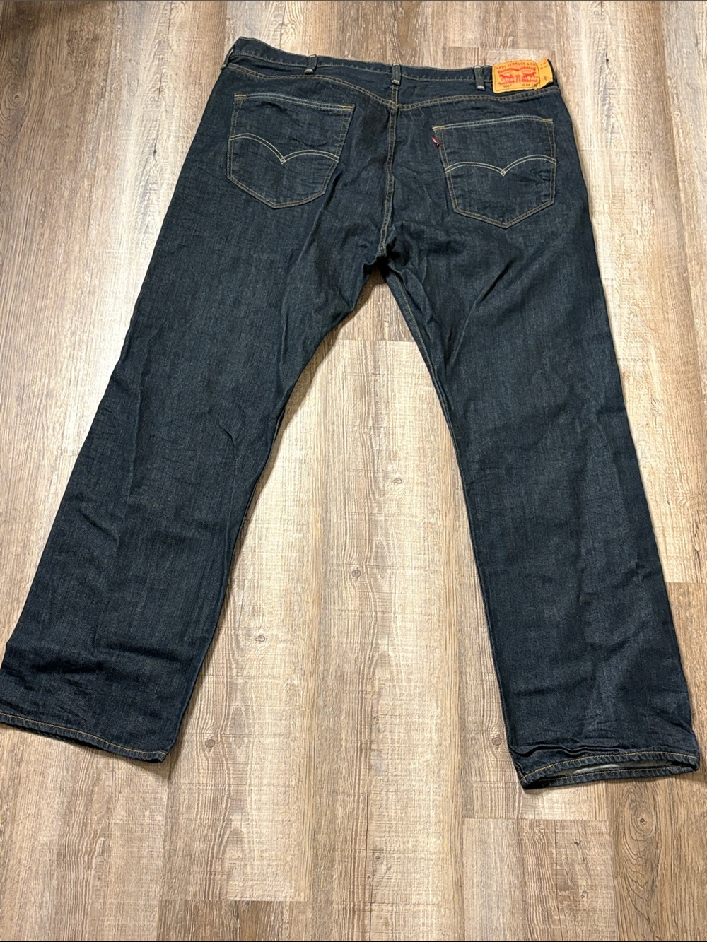 Levi's Men's Dark Indigo Relaxed Fit Jeans